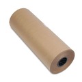 Office Jansan | Universal UFS1300022 24 in. x 900 ft. High-Volume Wrapping Paper - Brown Kraft image number 1