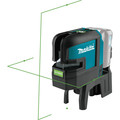 Rotary Lasers | Makita SK106GDZ 12V MAX CXT Lithium-Ion Cordless Self-Leveling Cross-Line/4-Point Green Beam Laser (Tool Only) image number 4