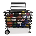 Office Filing Cabinets & Shelves | Champion Sports UBX 24 in. x 44 in. x 39 in. Ultimate Lockable Ball Locker - Black image number 1