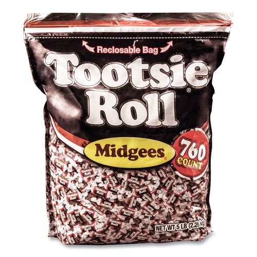 Food Service | Dolcetto OFXSN884580 5 lbs. Bag Midgees - Chocolate image number 0