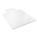Office Jansan | Deflecto CM11112COM Economat 36 in. x 48 in. Occasional Use Lipped Chair Mat Roll For Low Pile Carpet - Clear image number 3