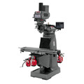  | JET JT9-690094 JTM-4VS Mill With 3-Axis Newall DP700 DRO (Knee) With X, Y and Z-Axis Powerfeeds and Power Draw Bar image number 0