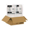 Food Trays, Containers, and Lids | Dart 90FBRHT1 9.14 in. x 9 in. x 2.98 in. ProPlanet Seal Compostable Molded Fiber Hinged Trays - Natural (200/Carton) image number 3
