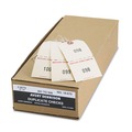 Just Launched | Avery 18670 4 3/4 in. x 2 3/8 in. 1-500 Duplicate Auto Park Tags - Manila (500/Box) image number 0
