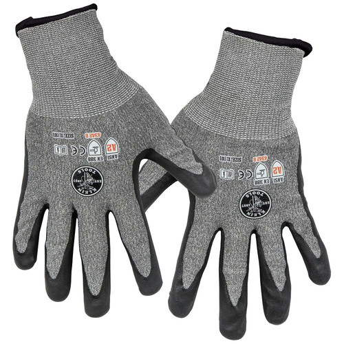 Work Gloves | Klein Tools 60197 Cut Level 2 Touchscreen Work Gloves - X-Large (2-Pair) image number 0