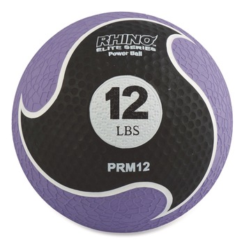 Champion Sports 12 lbs. Rhino Elite Medicine Ball - Purple
