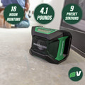 Speakers & Radios | Metabo HPT UR18DAQ4M MultiVolt 18V Lithium-Ion Cordless Bluetooth Radio (Tool Only) image number 4