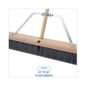 Customer Appreciation Sale - Save up to $60 off | Boardwalk BWK119 0.5 in. x 12 in. Metal Handle Braces for 24 to 48 in. Floor Sweeps - Large image number 2