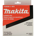 Grinding, Sanding, Polishing Accessories | Makita 743036-3 Rubber Pad for Makita 4-1/2 in. Grinder/Polisher 9524NB, 9527NB, 9527PB, 9564CV, 9554NB, 9557NB, 9557PB image number 1