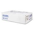 Trash Bags | Inteplast Group S334011N 33 in. x 40 in. 11 mic 33 Gallon High-Density Commercial Can Liners - Clear (500/Carton) image number 4