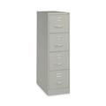 Office Filing Cabinets & Shelves | Alera 26131 15 in. x 26.5 in. x 52 in. Letter-Size 4-Drawer Economy Vertical File - Light Gray image number 1
