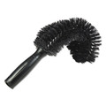 Office Jansan | Unger PIPE0 StarDuster 7.5 in. Pipe Brush - Green Polypropylene Bristles/Black Plastic Handle image number 1