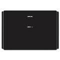 Bulk Savings Pricing 2 | AT-A-GLANCE E19-00 2 Rings 3 in. x 3.75 in. Desk Calendar Base for Loose-Leaf Refill - Black image number 0