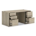  | HON H105892.LKI1LKI1 10500 Series 60 in. x 30 in. x 29.5 in. Double Pedestal Desk with Full Pedestals - Kingswood Walnut image number 1