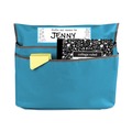 Office Filing Cabinets & Shelves | C-Line 10415 16.37 in. x 13.5 in. Fabric/Vinyl Chair Cubbies for Most Classroom Chair Styles - Medium, Seaside Blue image number 3