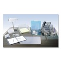 Office Jansan | Kantek AD10 1 Section 10-1/2 in. x 13.75 in. x 2-1/2 in. Clear Acrylic Letter Tray Files - Clear image number 4