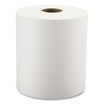 Windsoft WIN1290 8 in. x 800 ft. Hardwound Roll Towels - White (12 Rolls/Carton)