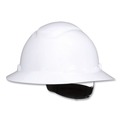 Protective Head Gear | 3M H-801SFR-UV H-800 SecureFit H-Series 4 Point Pressure Diffusion Ratchet Suspension Hard Hats with UV Indicator - White image number 1