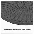 Office Jansan | Guardian EGDSF030604 EcoGuard 36 in. x 72 in. Diamond Single Fan Floor Mat - Charcoal image number 6