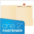 Office Jansan | Pendaflex FM210 1/3-Cut Tabs 1 Fastener Letter Size Fastener Folders - Manila Exterior (50/Box) image number 1