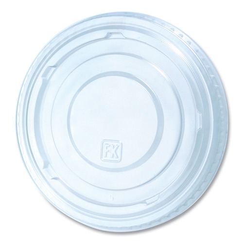 Food Service | Fabri-Kal LKC1624F 16 oz to 24 oz Greenware Plastic Cold Drink Lids - Clear (1000/Carton) image number 0