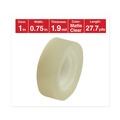 Office Jansan | Universal UNV83410 0.75 in. x 83.33 ft. 1 in. Core Invisible Tape - Clear (6/Pack) image number 5