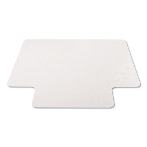 Office Jansan | Deflecto CM11112COM Economat 36 in. x 48 in. Occasional Use Lipped Chair Mat Roll For Low Pile Carpet - Clear image number 0