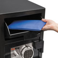 Safes | FireKing SB2414-BLELMS 24w x 13.4d x 10.83h 2.72 cu ft Depository Security Safe - Black image number 1