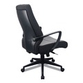 Office Chairs | Tempur-Pedic by Raynor TP300 19.57 in. to 22.56 in. Seat Height 300 Leather High-Back Chair Supports Up to 250 lbs. - Black image number 3