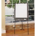 Office & Office Supplies | Iceberg 30227 35 in. x 30 in. Ingenuity Portable Flipchart Easel with Dry Erase Surface - White Surface/Charcoal Gray Frame image number 3