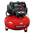 Portable Air Compressors | Porter-Cable C2002 0.8 HP 6 Gallon Oil-Free Pancake Air Compressor image number 0