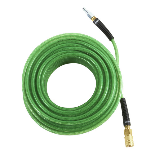Air Hoses and Reels | Metabo HPT 115156M 1/4 in. x 100 ft. Polyurethane Air Hose with Industrial Fittings (Green) image number 0