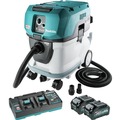 Vacuums | Makita GCV07PMU 80V MAX (40V MAX X2) XGT Brushless Lithium-Ion 7.9 Gallon - 10.6 Gallon Cordless AWS HEPA Wet and Dry Vacuum Kit with 2 Batteries (4 Ah) image number 0