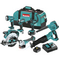 Combo Kits | Makita XT706 18V LXT Lithium-Ion Cordless 7-Pc. Combo Kit image number 0