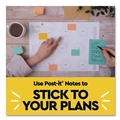 Office & Office Supplies | Post-it Notes 653-24APVAD 1.38 in. x 1.88 in. Original Pads Value Pack - Beachside Cafe Collection Colors (24/Pack) image number 6