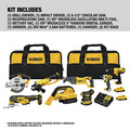 Combo Kits | Dewalt DCK883D2 20V MAX Brushless Compact Lithium-Ion Cordless 8-Tool Combo Kit (2 Ah) image number 1