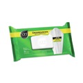 Labor Day Sale! Save $30 off $199! | Sani Professional A12345 1-Ply 11.5 in. x 10.75 in. Floral Scent Degreasing Multi-Surface Wipes - White (9/Carton) image number 1