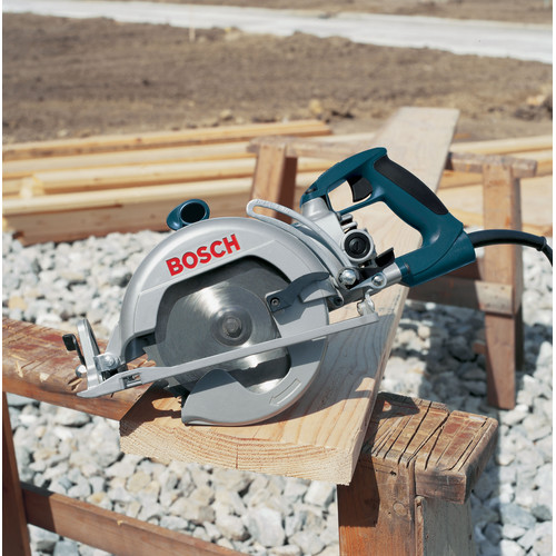 Factory Reconditioned Bosch 7 1 4 in. Worm Drive Construction Saw with Rear Handle