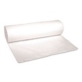 Trash Bags | Boardwalk H8046HWKR01 40 in. x 46 in. 45 gal. 0.6 mil Low-Density Waste Can Liners - White (100/Carton) image number 1