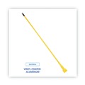 New Year New Savings! Save $25 off $150 | Boardwalk BWK610 60 in. Plastic Jaw Aluminum Mop Handle - Yellow image number 4