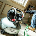 Stationary Air Compressors | Metabo HPT EC710SM 1 HP 6 Gallon Oil-Free Pancake Air Compressor image number 7