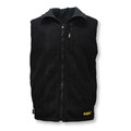 Heated Jackets | Dewalt DCHV086BD1-L Reversible Heated Fleece Vest Kit - Large, Black image number 2