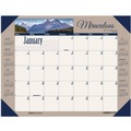 Calendars & Planners | House of Doolittle 175 Earthscapes 22 in. x 17 in. 12-Month (Jan-Dec) 2026 Recycled Monthly Desk Pad Calendar - Motivational Photos image number 1