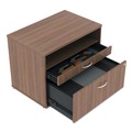 Alera ALELS583020WA Open Office Series Low 29.5 in. x19.13 in. x 22.88 in. File Cabinet Credenza - Walnut image number 1