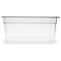 Food Service | Carlisle 3066207 6.88 in. x 12.75 in. x 6 in. 5.7 qt. StorPlus Polycarbonate Plastic Food Pan - Clear image number 1
