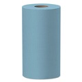  | WypAll 35411 X60 9.8 in. x 13.4 in. Cloths - Small, Blue (130/Roll, 12 Rolls/Carton) image number 1