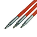 Wire & Conduit Tools | Klein Tools 56312 12 ft. Lo-Flex Fish Rod Set (3-Piece) image number 5