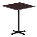 Office Desks & Workstations | Alera ALETTSQ36CM Square Reversible Laminate Table Top - Medium Cherry/Mahogany image number 0