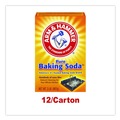 Odor Control | Arm & Hammer 33200-01140 2 lbs. Box Baking Soda (12/Carton) image number 1