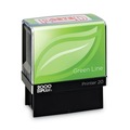 Bulk Savings Pricing 2 | COSCO 2000PLUS 098371 1.5 in. x 0.56 in. Posted Green Line Message Stamp - Red image number 0